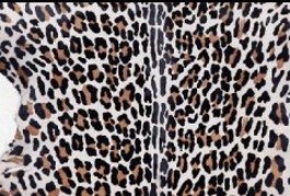 Raw leopard skin texture