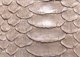 PU Leather snake skin texture