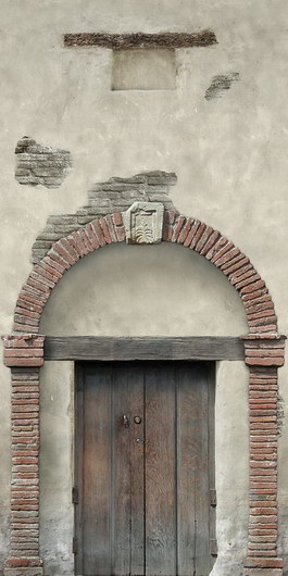 Brick Arched door texture