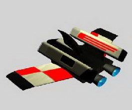 Flying boat 3d preview