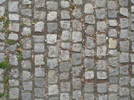 Old paving stone texture