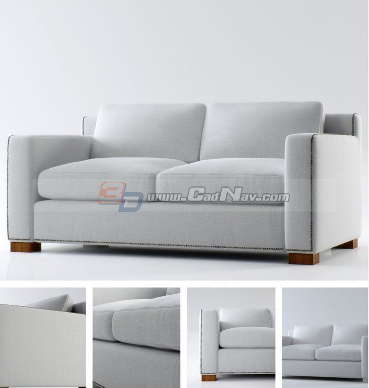 Free Download 3d Model 3ds Max Sofa