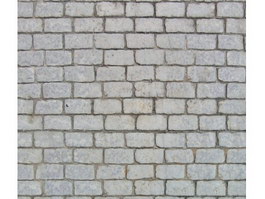 Black brick floor texture