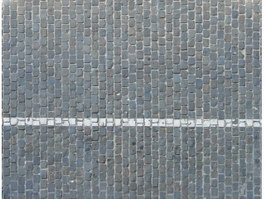 Grey clay paving bricks texture