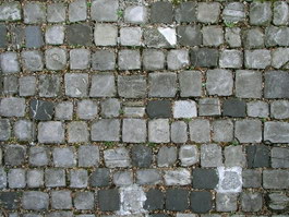 Natural black slate stone brick paving fl texture