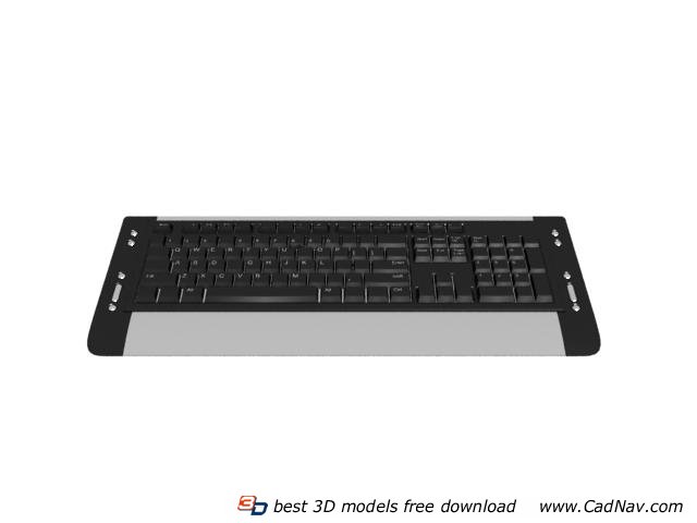 Mechanical Keyboard 3d Model Cadnav