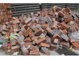 Fire clay wall brick texture