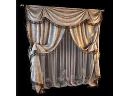 Curtain 3d Model Free Download Page 5 Cadnav Com