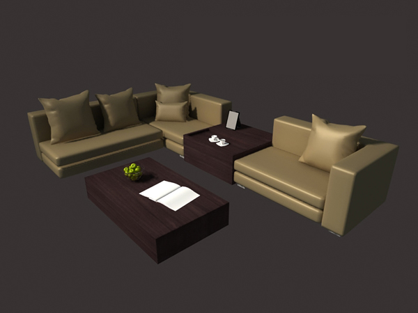 Free Download 3d Model 3ds Max Sofa