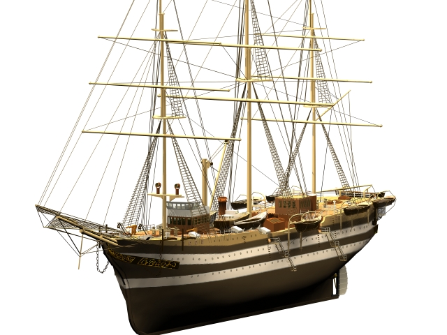 Ship 3d Model Free