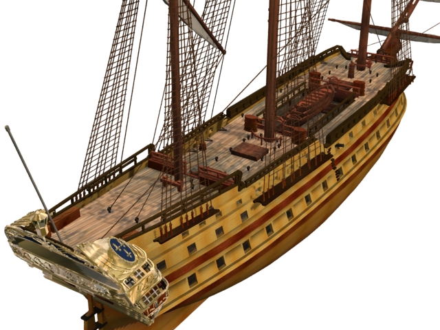 Ship 3d Model Free