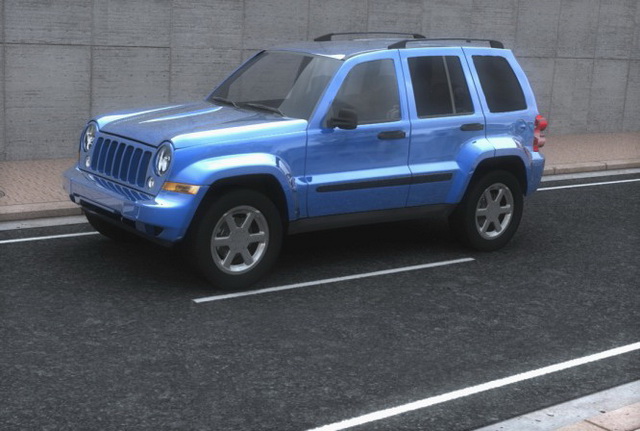 Jeep Liberty Compact Suv 3d Model Cadnav