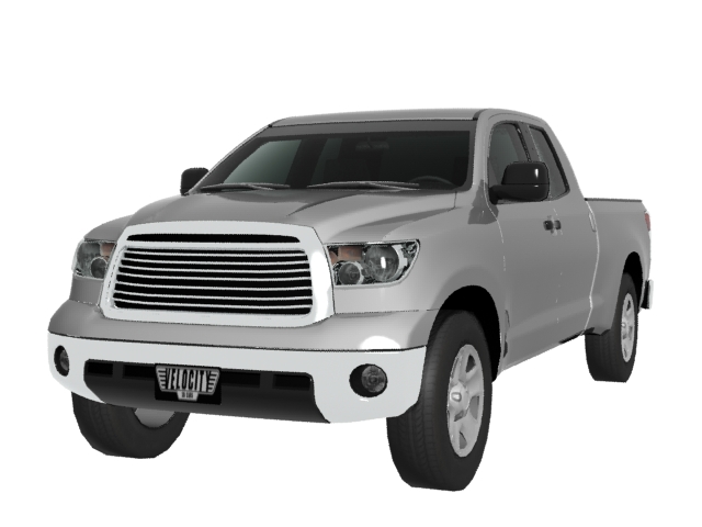 toyota tundra 3d model #5