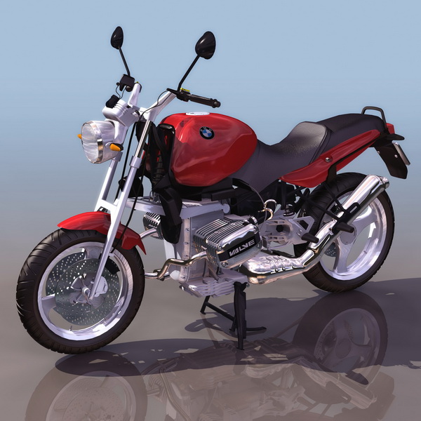 Bmw motorcycle 3d model free #5