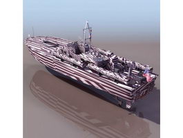 US Navy motor torpedo boat 3d model