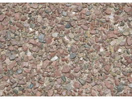Red gravel ground texture