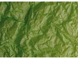 Yellow green crumpled paper texture
