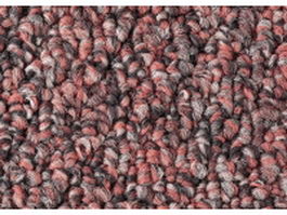Red and gray knitting rug textile closeup texture