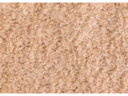 Yellow plush wool carpet texture