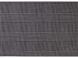 Black and white plaid fabric texture