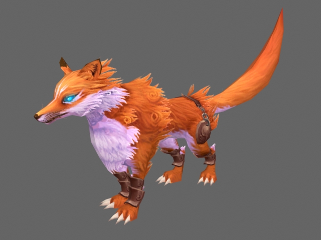 Animated fox 3d model 3dsMax files free download - modeling 19082 on CadNav