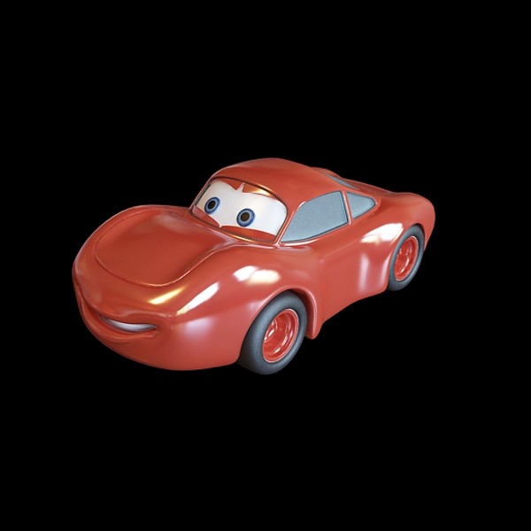 Cartoon Toy Car 3d Model Cadnav