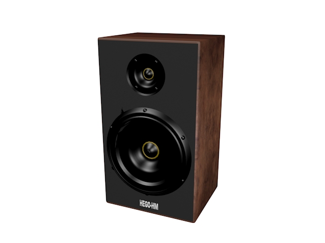 speaker 3d model free download