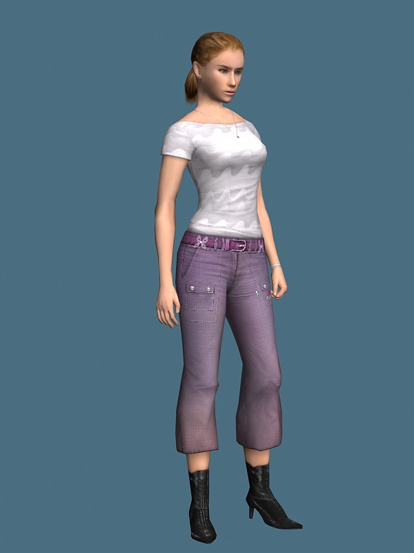 3ds Max Models Download Free Woman