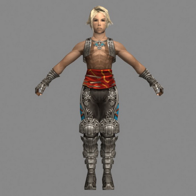 Vaan in Final Fantasy XII 3d model 3ds max files free download