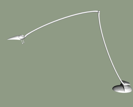 Office Depot Desk Lamp 3d Model Cadnav