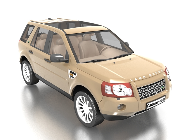 3dSkyHost: Land Rover Freelander SUV 3D Model