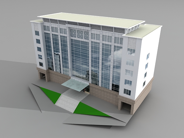 Building 3d Model Free Download