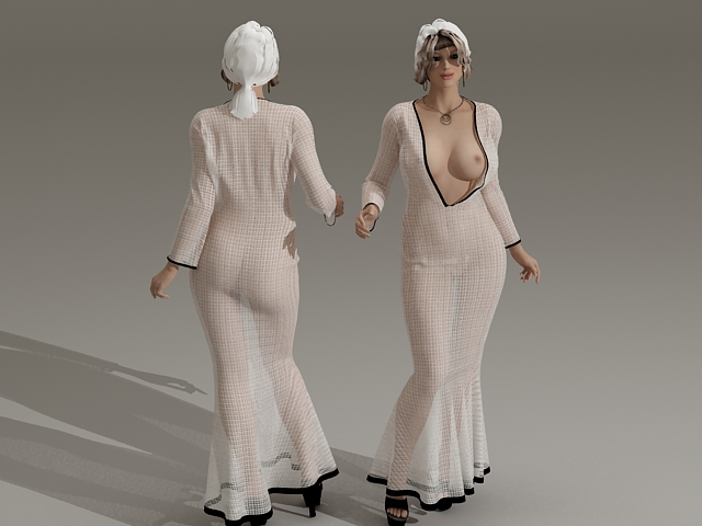 Blender Woman Model Download