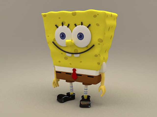 download free spongebob squigglepants 3d
