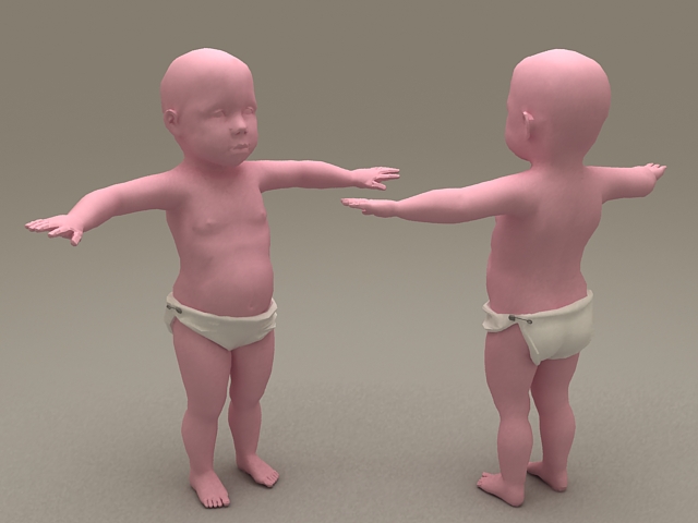 3d max human body free download