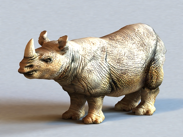 rhinoceros 3d model free download