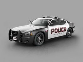 Police Vehicle 3d Model Free Download Cadnav