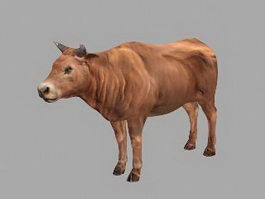 Cow 3d Model Free Download Cadnav
