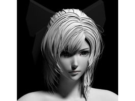 Free Blender Model Female