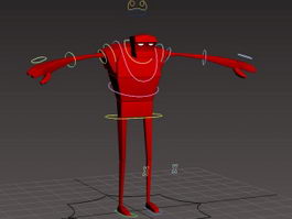 3d rigged characters free download 3ds max