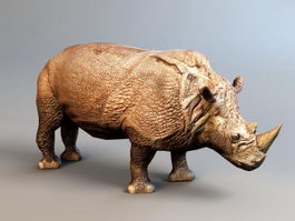 Rhinoceros 3d Model Free Download Cadnav
