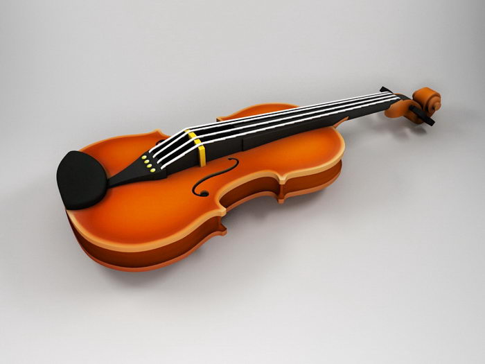 Beautiful Violin 3d Model Object Files Free Download Modeling 49237 On Cadnav