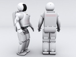 Asimo Humanoid Robot 3d preview