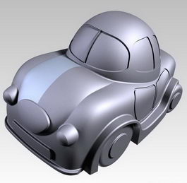 Toy car 3d model preview