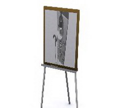 Show stand 3d model preview