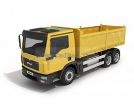 Tilting truck 3d model preview