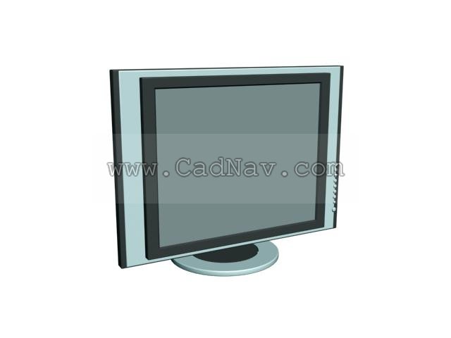 Computer monitors 3d rendering