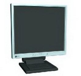 LG LCD 3d model preview