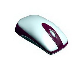 Computer mouse 3d model preview