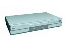 Panasonic DVD player 3d model preview